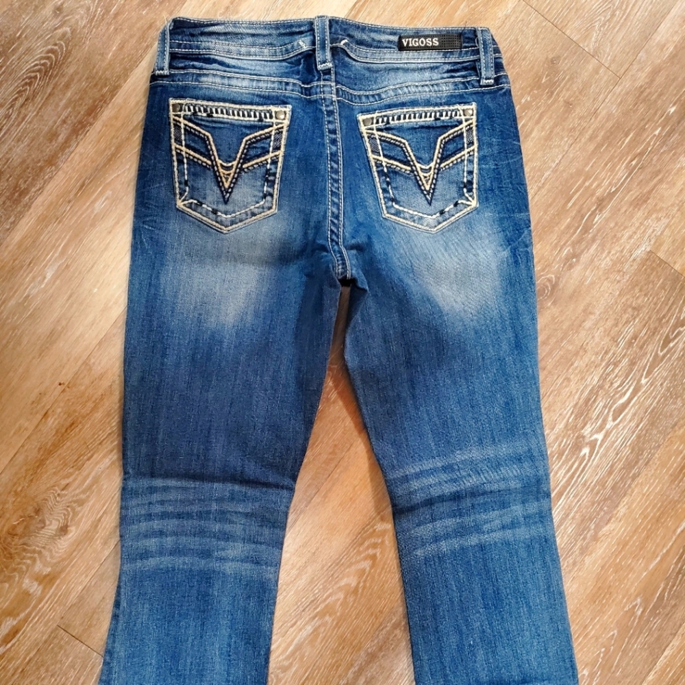 Vigoss Slim Bootcut Mid Rise Jeans